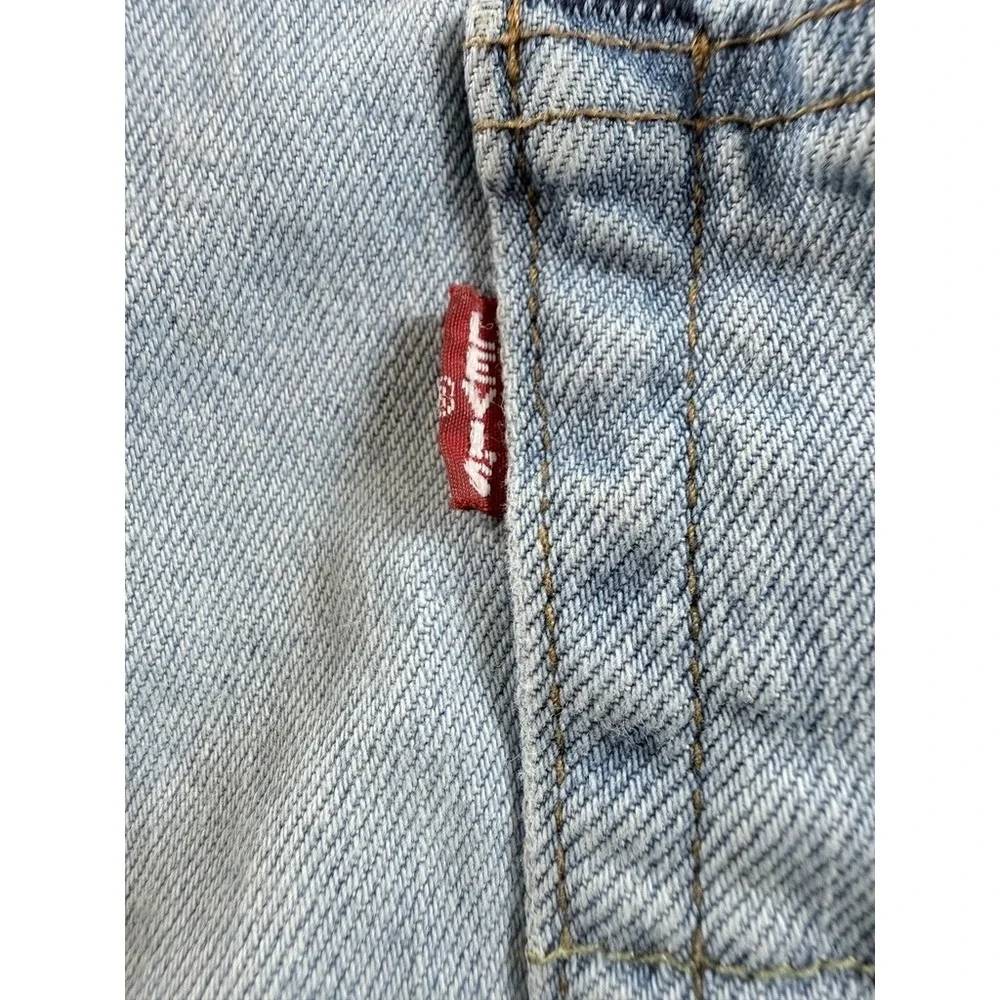 Levi's 511 Big E Slim Fit Jeans Men's 30x32 Light Wash Stretch Denim